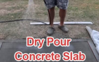 Dry Pour Concrete